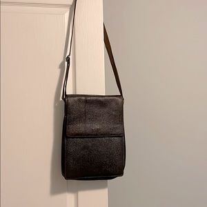 Vintage Leather Book Bag